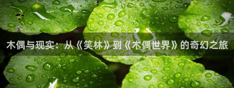 贝勒漫画旧版：木偶与现实：从《笑林》到《木偶世界》的奇幻之旅